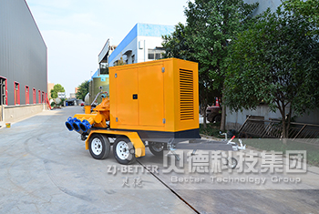 防汛搶險(xiǎn)移動泵車
